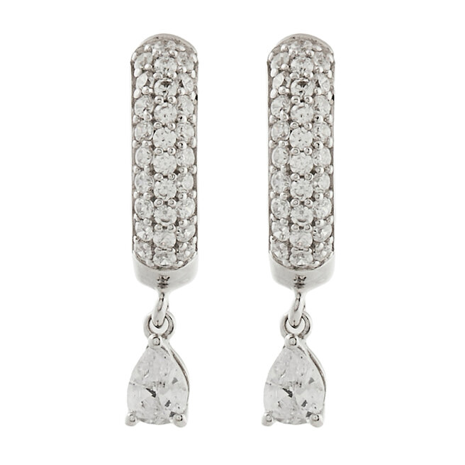 Kolczyki Guess JSBE04 - Srebrny