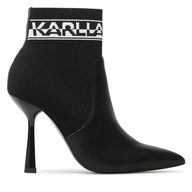 Botki KARL LAGERFELD - Czarny