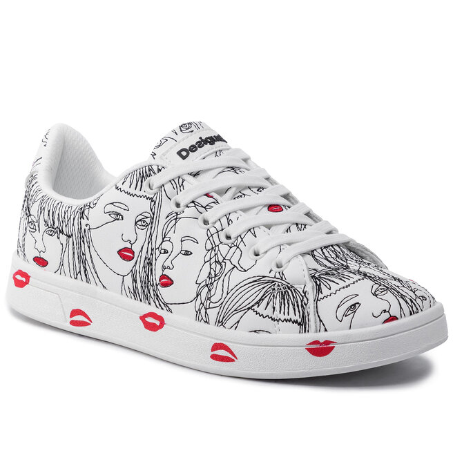 Sportcip Desigual Shoes Cosmic Caras 19WSKP01 1000 ecipo.hu