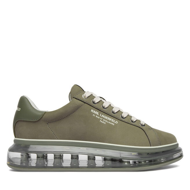 Sneakersy KARL LAGERFELD KL52617 Khaki - męskie