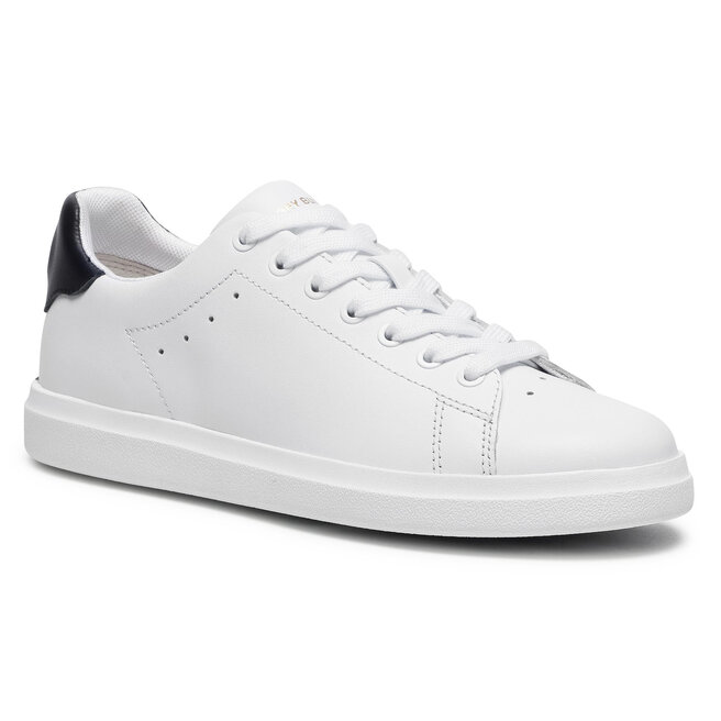 Zapatillas Tory Burch Howell Court 73057 Titanium White/Tory Navy 130 1