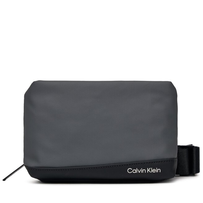 Saszetka Calvin Klein Rubberized - Szary