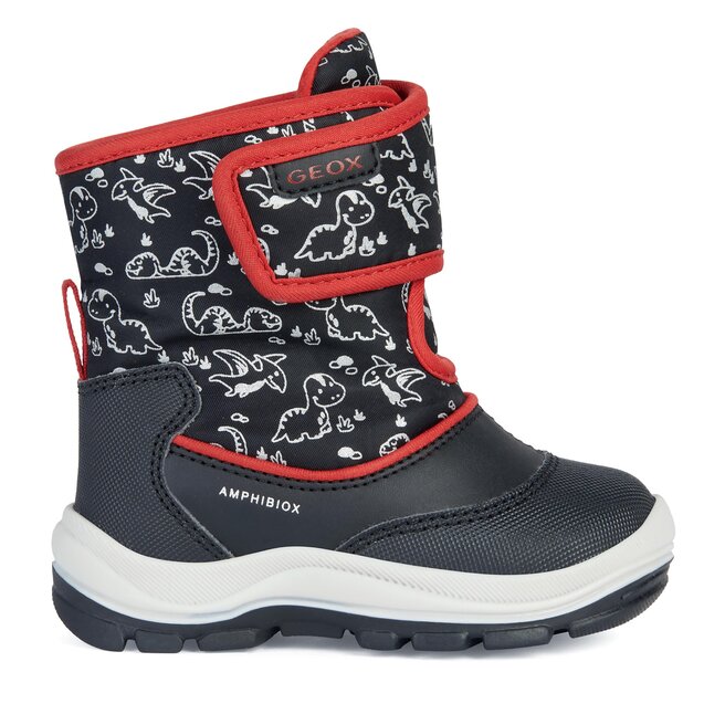 Śniegowce Geox B Flanfil Boy B Abx B263VE 0CEFU - S Czarny