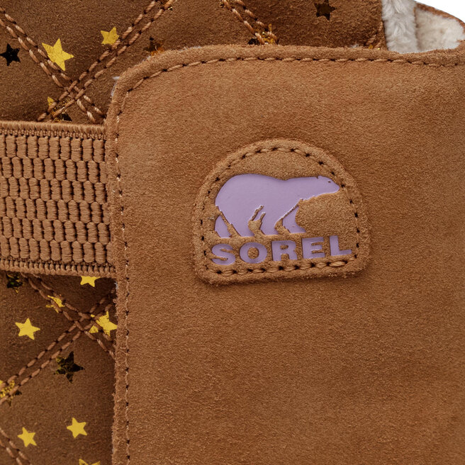 Śniegowce Sorel Youth Rylee NY3974 Brązowy