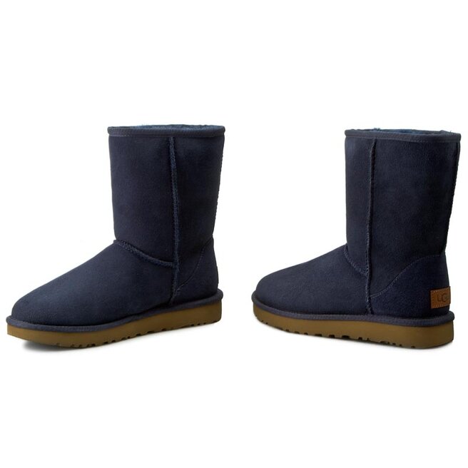 navy blue classic short uggs