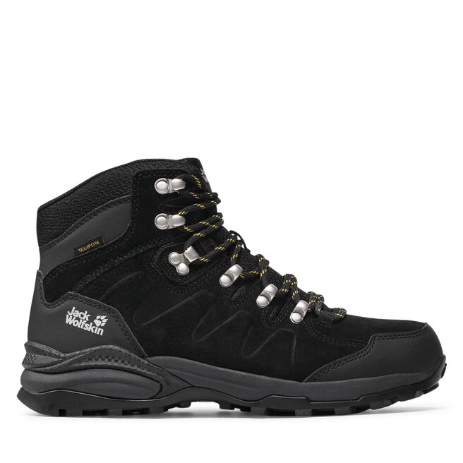 Trekkingi Jack Wolfskin Refugio Texapore Mid M - Czarny