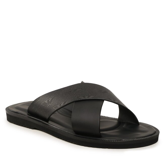Șlapi Emporio Armani X4P125 XN789 K001 Black/Black Armani imagine noua