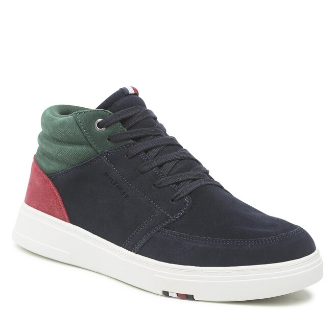 Sneakers Tommy Hilfiger Modern Cupsole Chukka Suede FM0FM04293 Desert Sky DW5 Chukka imagine noua
