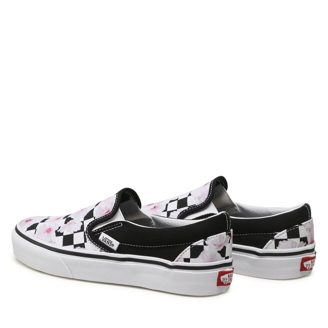 Vans Tenisky Vans Classic Slip-On VN0A5JLXBM81 Hibiscus Check Black