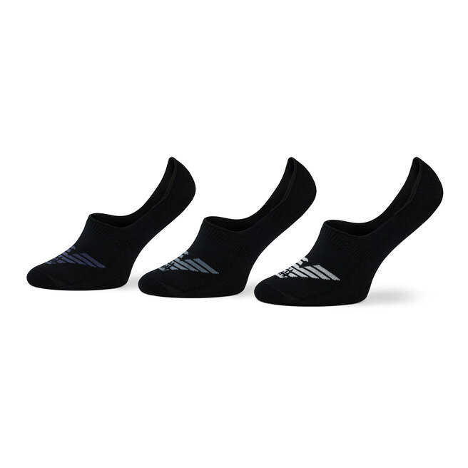 Emporio Armani 3 pár férfi bokazokni Emporio Armani 306227 3R234 73320 Nero