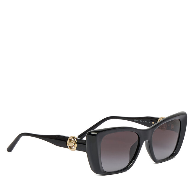Okulary przeciwsłoneczne MICHAEL Michael Kors 0MK2270U 30058G Czarny - kobiece