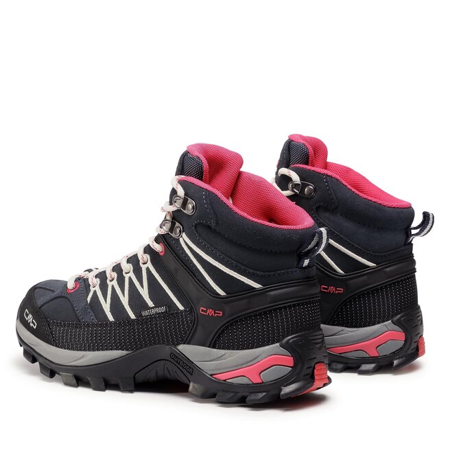 CMP Bakancs CMP Rigel Mid Wmn Trekking Shoe Wp 3Q12946 Antracite/Off White 76UC