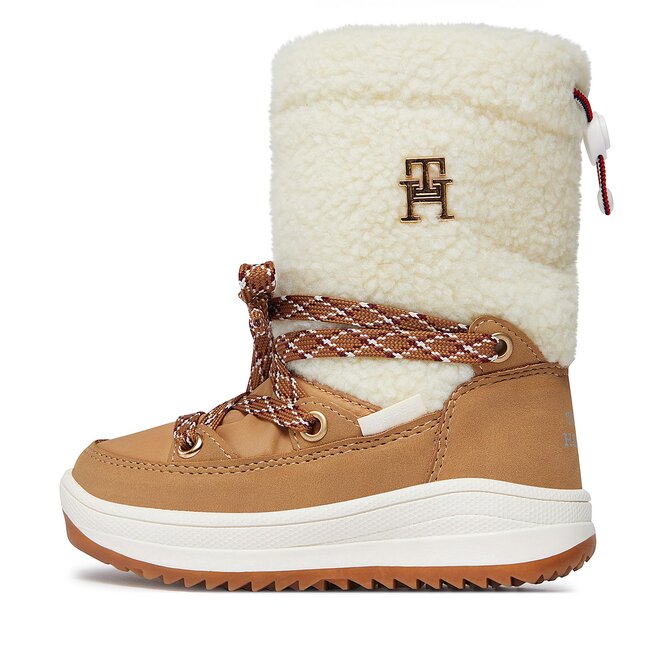 Tommy Hilfiger Cizme de zăpadă Tommy Hilfiger T3A6-33066-1629524 M Camel 524