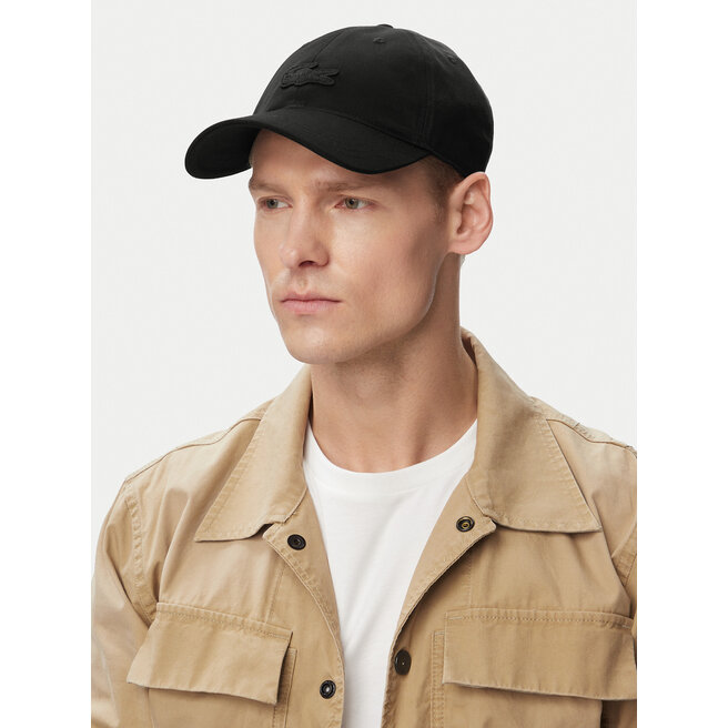 Czapka z daszkiem Lacoste RK1910 Brązowy ciemny -