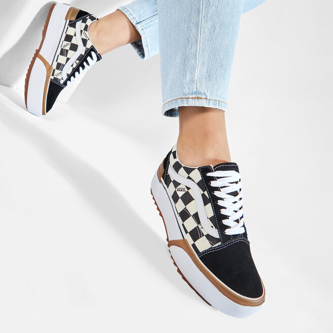 Vans Teniși Vans Old Skool Stacked VN0A4U15VLV1 (Checkerboard) Multi/True
