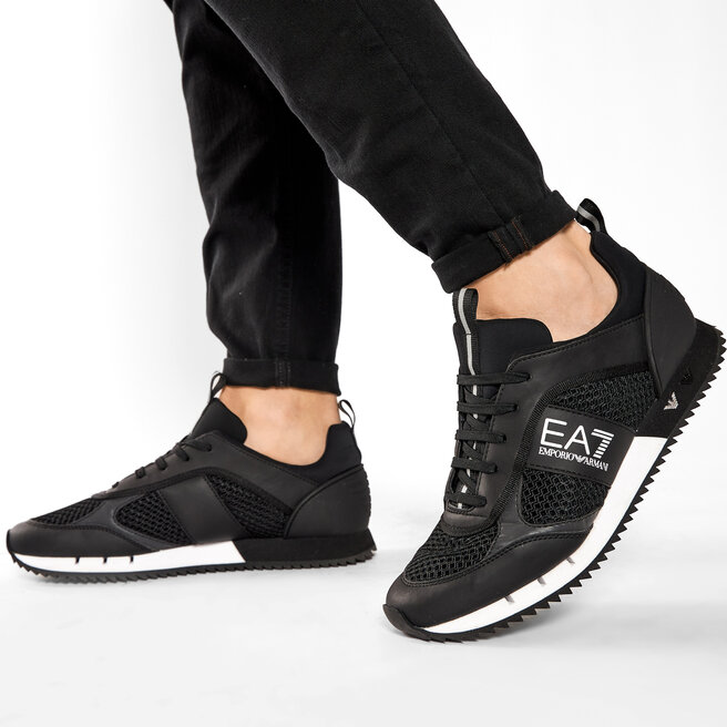 EA7 Emporio Armani Сникърси EA7 Emporio Armani X8X027 XK050 A120 Black/White