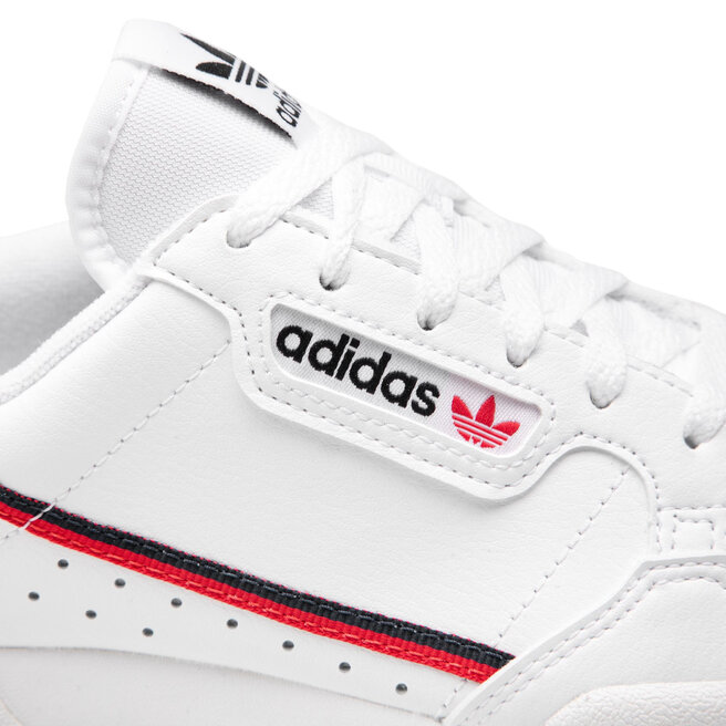 adidas Pantofi adidas Continental 80 J F99787 Ftwht/Scarle/Conavy