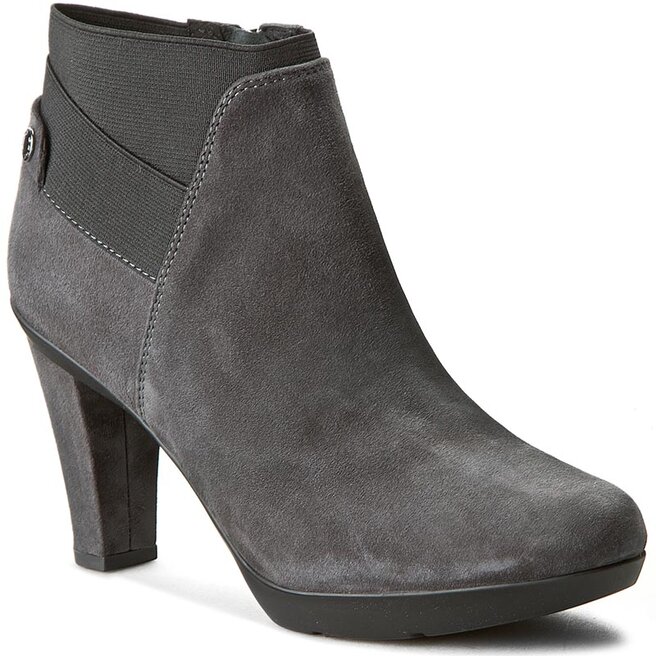 Bottines Geox D Inspirat.St.B D64G9B 00021 C9004 Antracyt