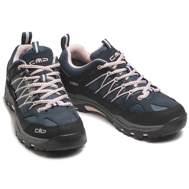 CMP Chaussures de trekking CMP Rigel low Trekking Shoe kids Wp 3Q54554J Asphalt/Rose 54UG