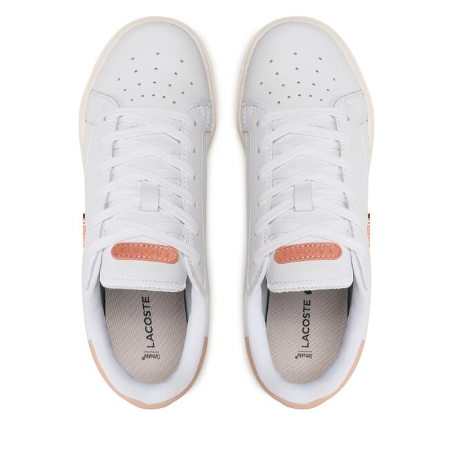Lacoste Сникърси Lacoste Twin Serve 222 2 Sfa 744SFA00641Y9 Wht/Lt Pnk