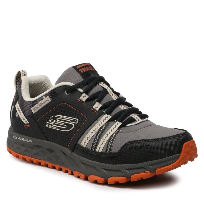 Παπούτσια πεζοπορίας Skechers Geopath 237222BKOR Black Orange