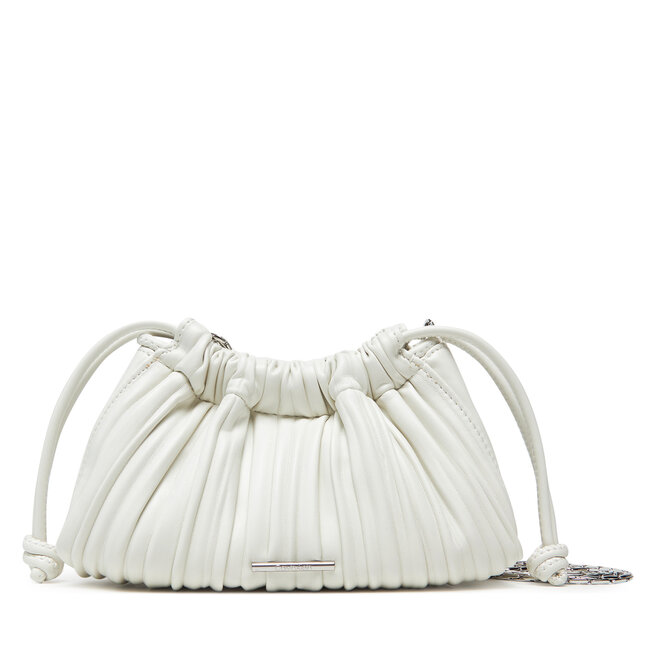 Torebka Calvin Klein Drawstring Plisse Conv Mini Cb P - Biały