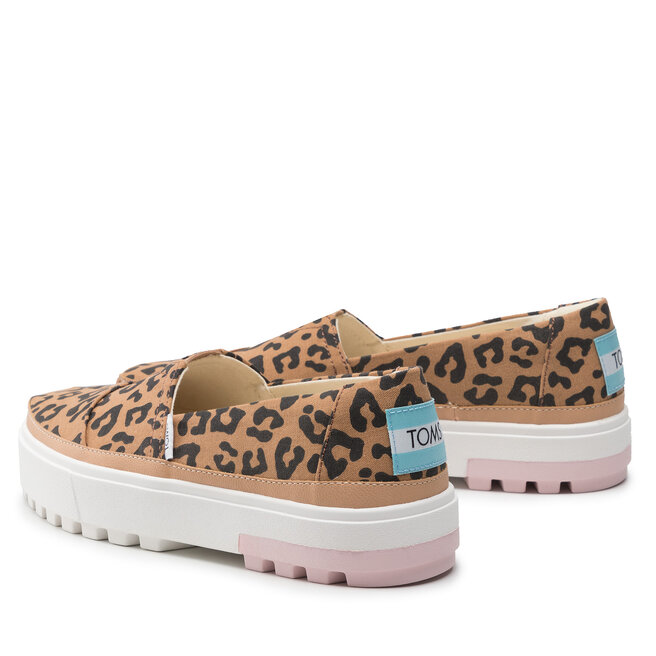 Toms Обувки Toms Alpargata Lug 10017833 Toffe Leopard