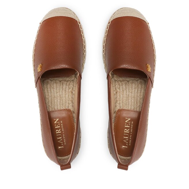 Lauren Ralph Lauren Еспадрили Lauren Ralph Lauren Cameryn IV 802905304002 Polo Tan