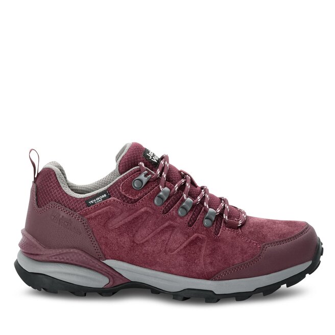 Jack Wolfskin Trekkings Jack Wolfskin Refugio Texapore Low W 4050821 Dark Maroon