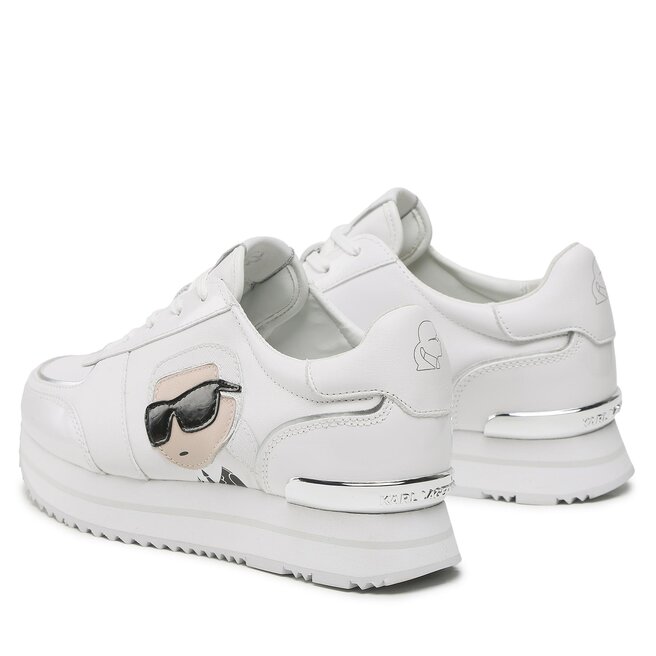 KARL LAGERFELD Сникърси KARL LAGERFELD KL61930N White Lthr/Suede