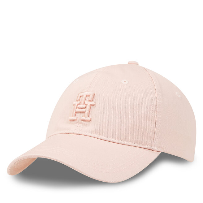 Czapka z daszkiem Tommy Hilfiger Beach Summer Soft Cap - Różowy