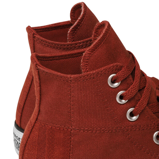 Converse Кецове Converse Ctas Hi 172673C Dark Terracotta/White/Black