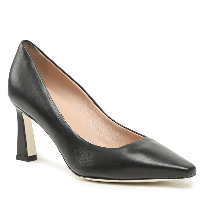 Pollini Pantofi cu toc subțire Pollini SA10257C1GTE0000 Nero