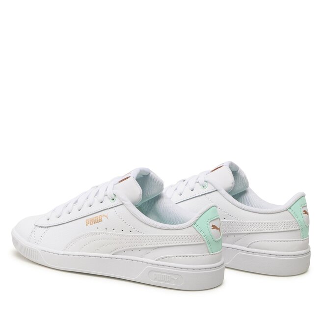 Puma Сникърси Puma Vikky V3 Lthr 383115 11 Puma White/Minty Burst/Gold