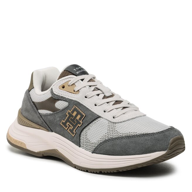 Tommy Hilfiger Sportcipő Tommy Hilfiger Modern Prep Sneaker II Mix FM0FM04629 Faded Military RBU