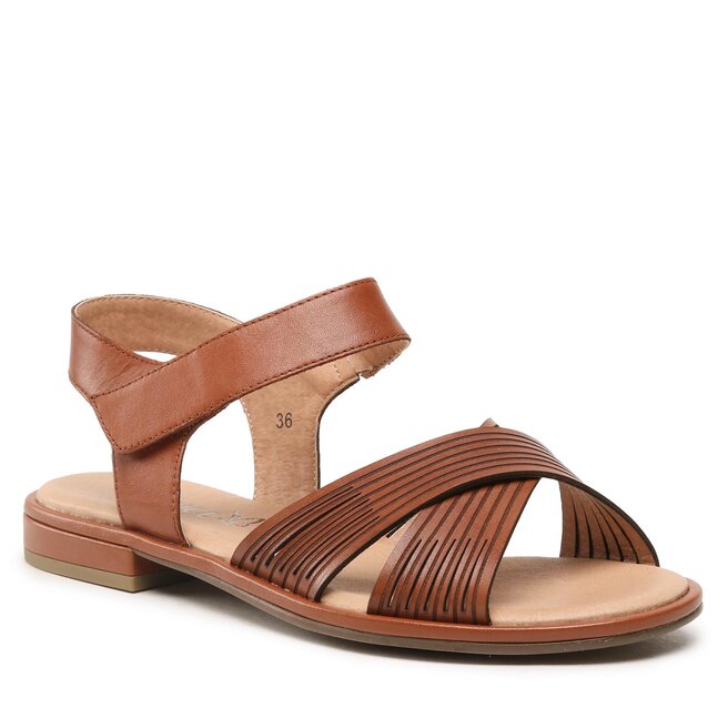 Σανδάλια Caprice 9-28101-20 Cognac Nappa 303