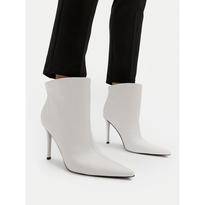 Botki Steve Madden Sentinel SM11003451 Biały - kobiece