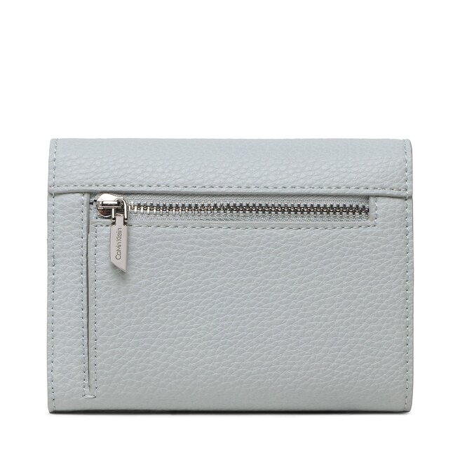 Calvin Klein Portofel Mare de Damă Calvin Klein Re-Lock Trifold Md Pbl K60K609492 DYI