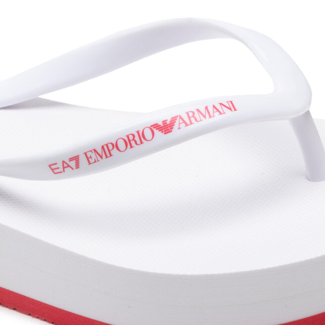 EA7 Emporio Armani Джапанки EA7 Emporio Armani XFQ013 XK085 Q718 White/High Risk