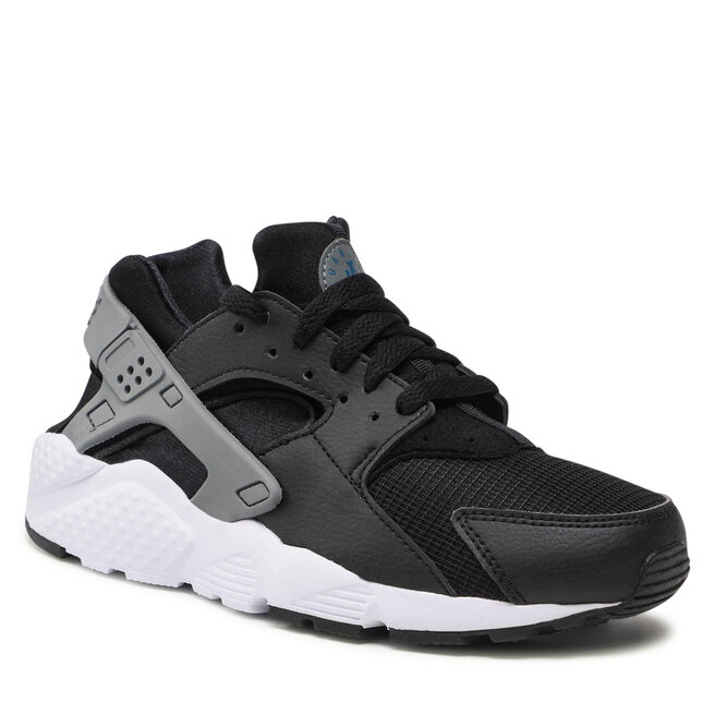 Pantofi Nike Huarache Run GS DR7953 001 Black/Marina/Smoke Grey/White