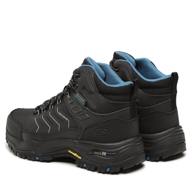Skechers Bakancs Skechers Arch Fit Dawson Raveno 204634/BLK Black