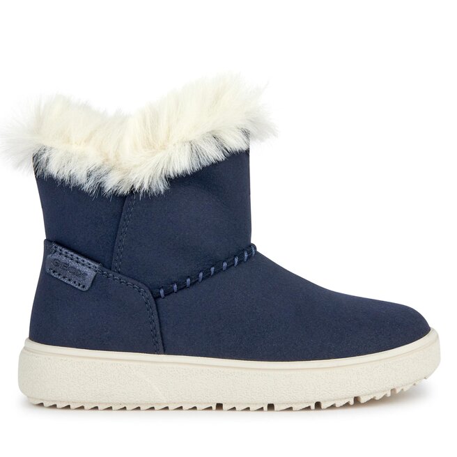 Kozaki Geox J Theleven Girl J36HUD 000AU - S Granatowy