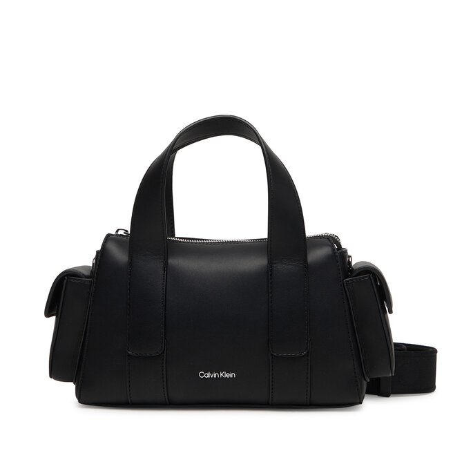 Torebka Calvin Klein Webbing Strap Pocket Bag LV04F3291G Czarny -