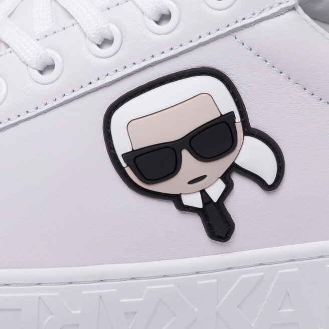 KARL LAGERFELD Сникърси KARL LAGERFELD KL51030 White Lthr
