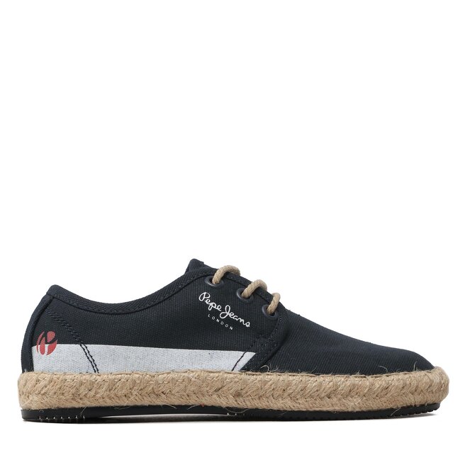 Espadryle Pepe Jeans Tourist Lace Boys - Granatowy