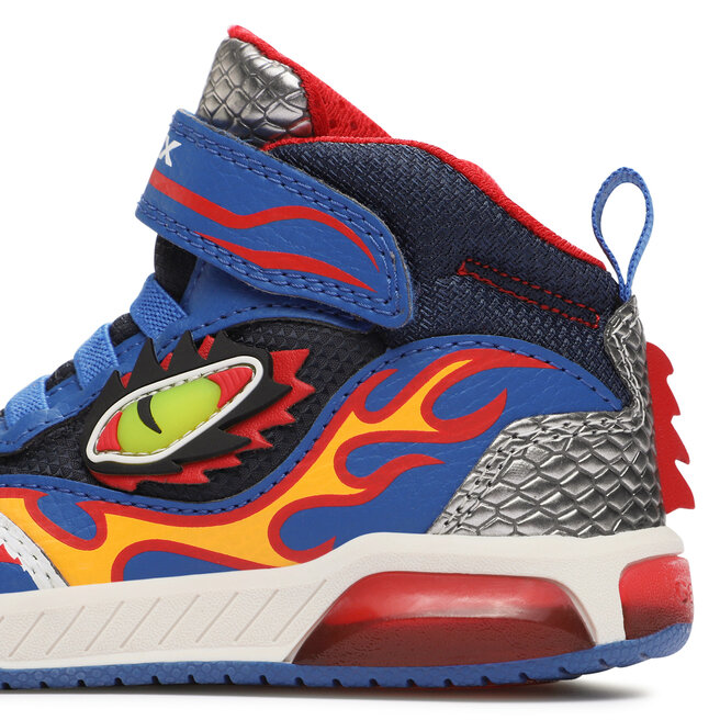 Geox Sportcipő Geox J Inek Boy J369CD 0FEFU C0833 M Royal/Red