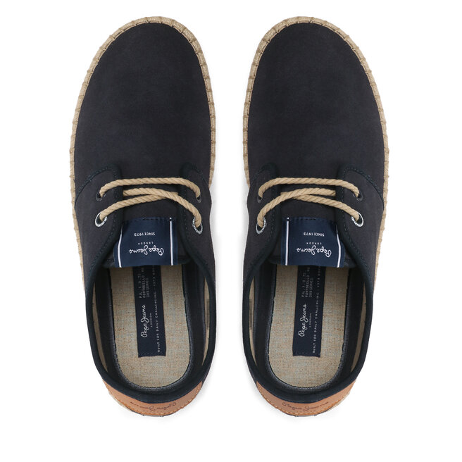 Zapatos Pepe Jeans Tourist Classic Para Niños - Estilo Blucher En Ante, Cómodos Y Transpirables