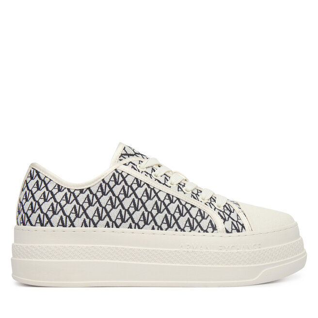 Sneakersy Armani Exchange XW002786 AF23055 MZ266 Biały - kobiece