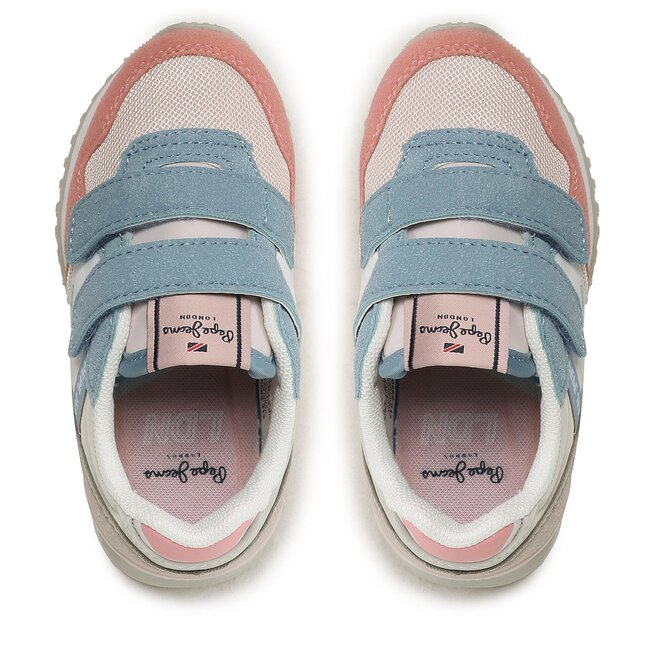 Pepe Jeans Sportcipő Pepe Jeans London Basic Gk PGS30565 Washed Rose 313