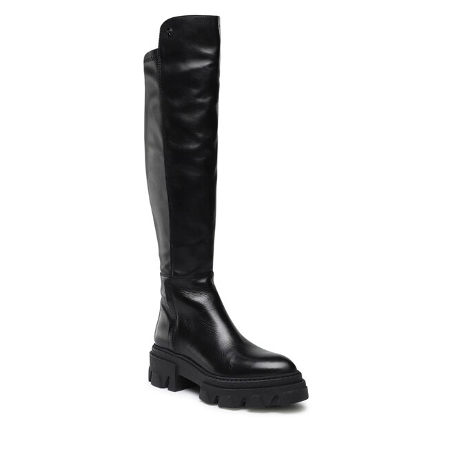 Cizme lungi muschetar Carinii B8339 E50-000-000-F12